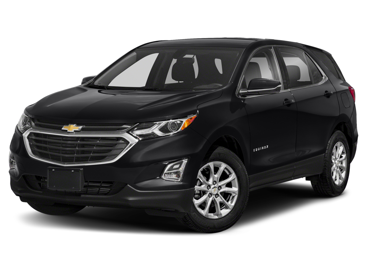 2018 Chevrolet Equinox LT in Pepperdust Metallic — front three-quarter view