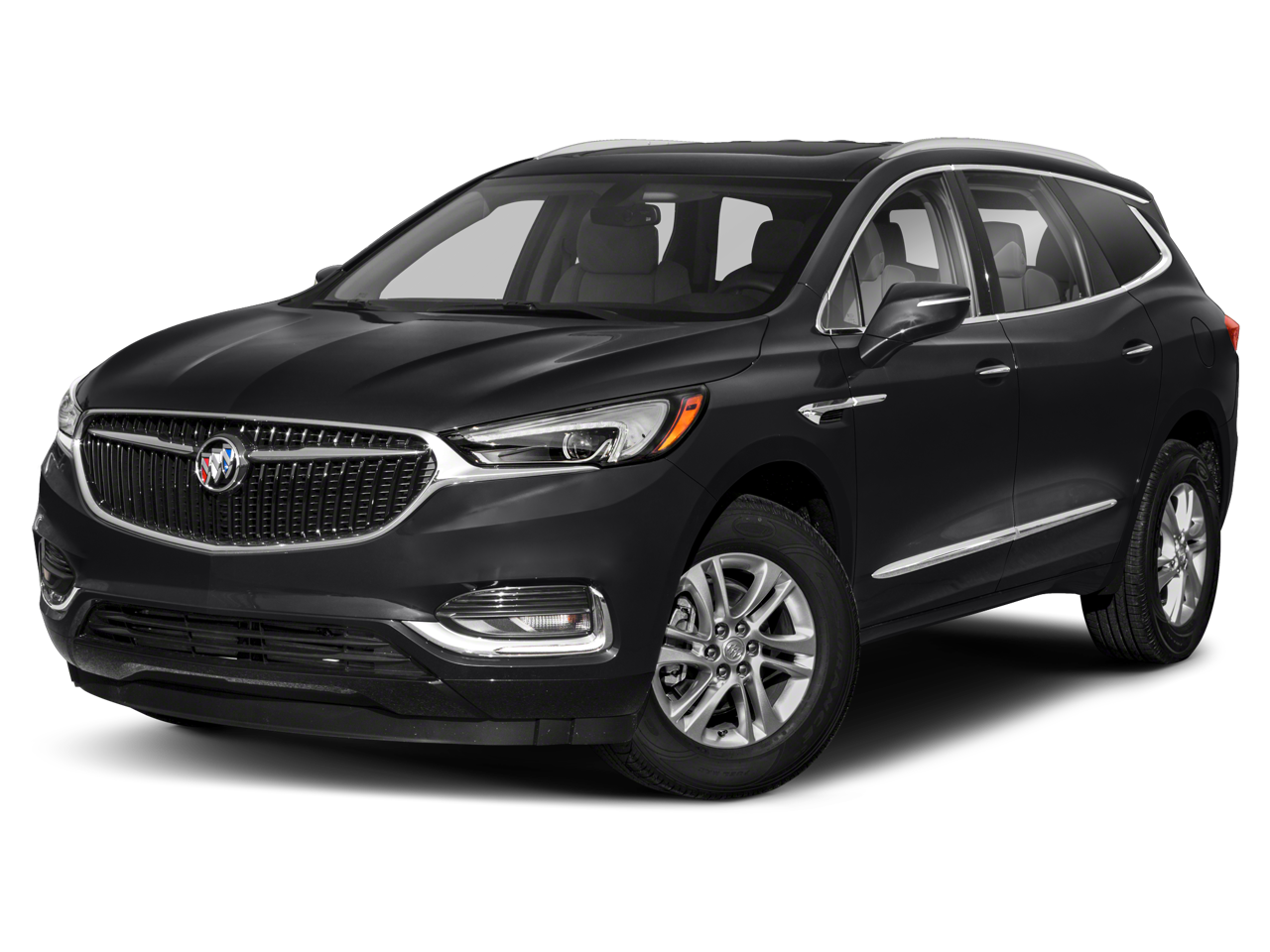 2020 Buick Enclave Essence in Includes Pitch Dark Night Lower Exterior Accent Color.) — front three-quarter view