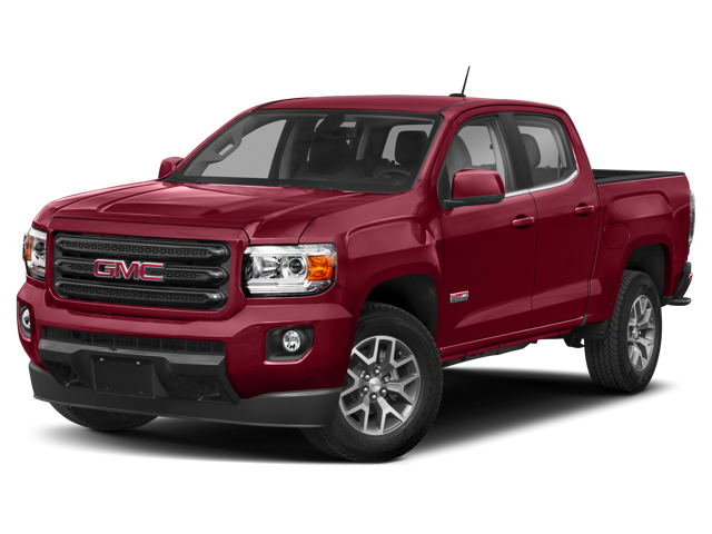 2018 GMC Canyon 4WD All Terrain w/Leather in Summit White — front three-quarter view