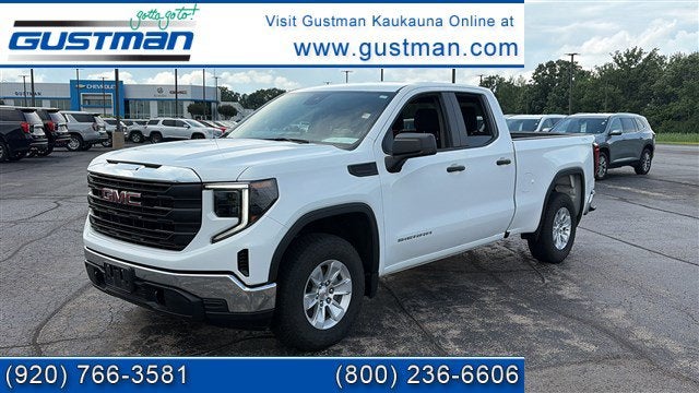 2023 GMC Sierra 1500 Pro in Summit White — front three-quarter view