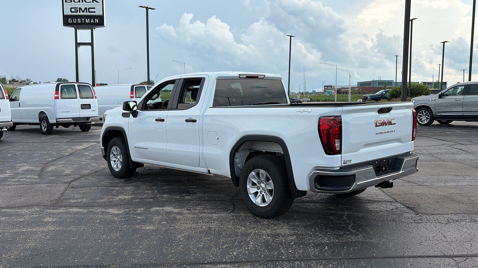 2023 GMC Sierra 1500 — rear three-quarter view
