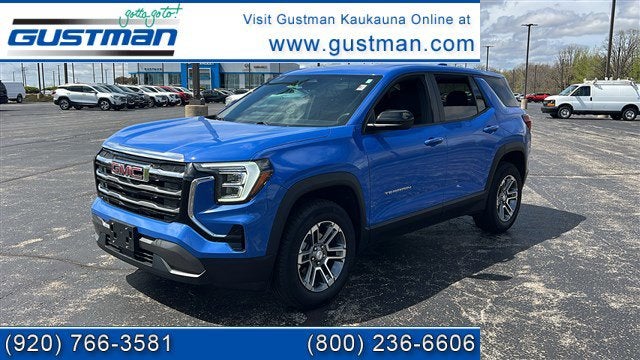2026 GMC Terrain Elevation in Rapids Metallic — front three-quarter view