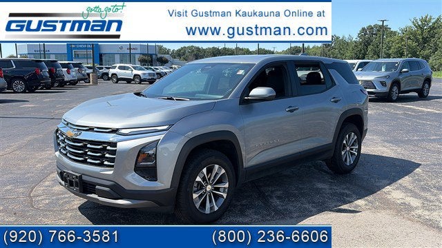 2026 Chevrolet Equinox LT in Sterling Gray Metallic — front three-quarter view