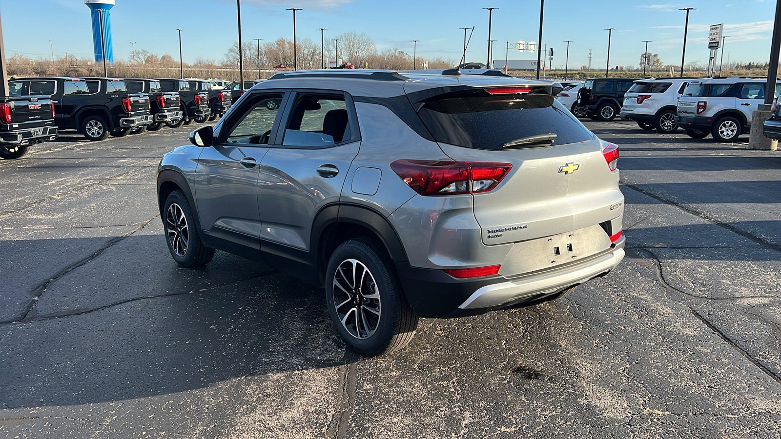 2025 Chevrolet Trailblazer — rear three-quarter view